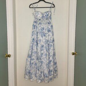 WAYF CUPPED TIERED MAXI DRESS XL